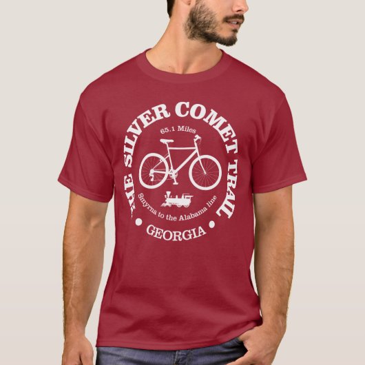 Silver Comet Trail (cycling) Tシャツ (正面)