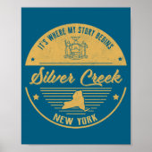 Silver Creek New York Its Where My Story Begins  ポスター (正面)
