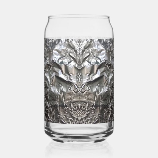 Silver Cyborg - by ID AD Art Gabi Zapf ガラス缶 (裏面)