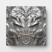 Silver Cyborg - by ID AD Art Gabi Zapf フォトプラーク (正面)