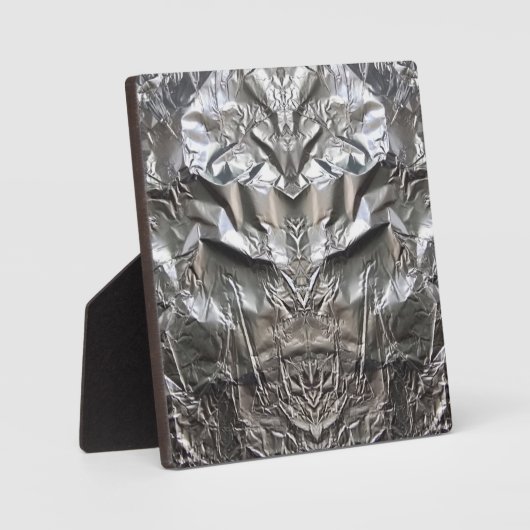 Silver Cyborg - by ID AD Art Gabi Zapf フォトプラーク (正面)