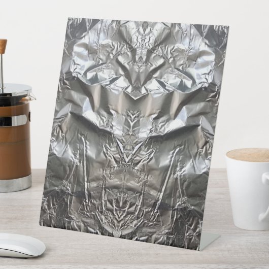 Silver Cyborg - by ID AD Art Gabi Zapf 台座サイン (インサイチュ)