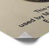 Silver Denarius of Marc Antony Coinフォトプリント ポスター (角)