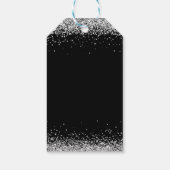 Silver Diamonds 40th Birthdayパーティー ギフトタグ (裏面)