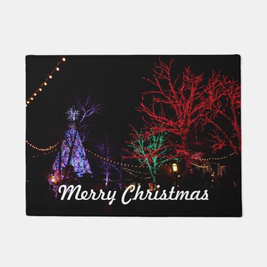 Silver Dollar City Doormatのクリスマス ドアマット (正面)