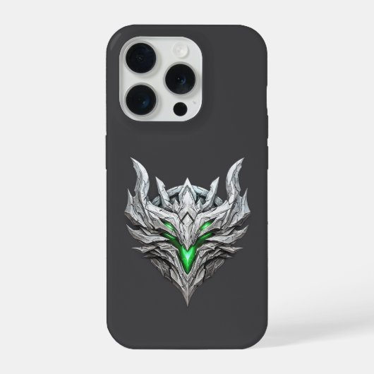 Silver Dragon Emblem iPhoneケース (裏面)
