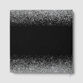 Silver Dress Faux Glitter Sweet 16  ゲストブック (裏面)