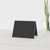 Silver Elegance Collection Wedding Folded サンキューカード (裏面)