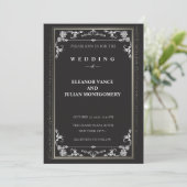 Silver Elegance Collection Wedding Invitation 招待状 (スタンド正面)