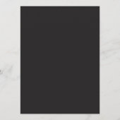 Silver Elegance Collection Wedding Table Number 招待状 (裏面)