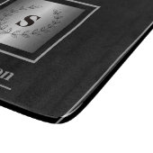  Silver-Embellished Personalized Cutting Board カッティングボード (角)