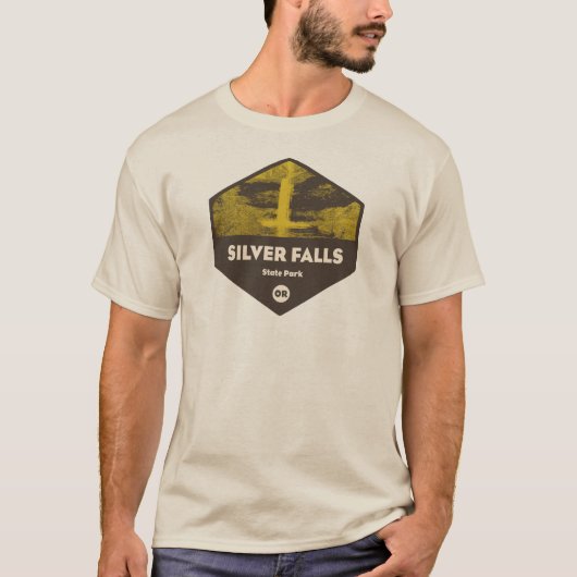 Silver Falls State Park Oregon Tシャツ (正面)