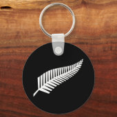 Silver fern flag (NZ) キーホルダー (正面)