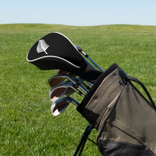 Silver fern flag (NZ) ゴルフヘッドカバー (インサイチュ)