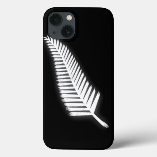Silver Fern NZのエンブレムで愛国的なキウイ Case-Mate iPhoneケース (裏面)