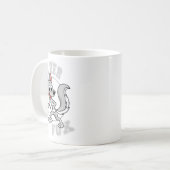 Silver Fox Coffee Mug コーヒーマグカップ (正面左)