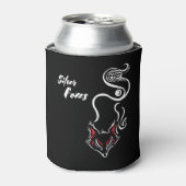 Silver Foxes Stubby Holder 缶クーラー (缶正面)