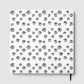 Silver Gift Boxes Elegant Holiday Premium Party ゲストブック (裏面)