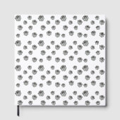 Silver Gift Boxes Elegant Holiday Premium Party ゲストブック (正面)