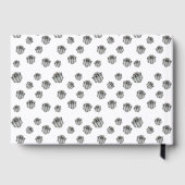 Silver Gift Boxes Elegant Holiday Premium Party ゲストブック (裏面)