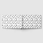 Silver Gift Boxes Elegant Holiday Premium Party ゲストブック (全面)