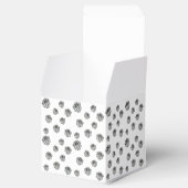 Silver Gift Boxes Elegant Holiday Premium Party フェイバーボックス (オープン)