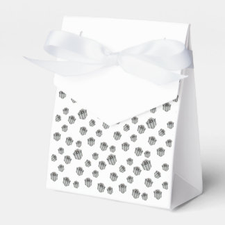 Silver Gift Boxes Elegant Holiday Premium Party フェイバーボックス