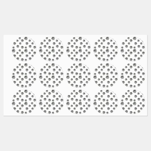 Silver Gift Boxes Elegant Holiday Premium Party ラベル (シート)