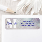 Silver Glitter with Stars ラベル (インサイチュ)