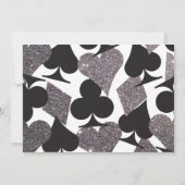 Silver Glitz Destiny Las Vegas Photo Save the Date セーブザデート (裏面)