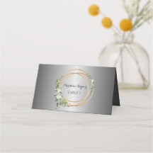 Silver & Gold: A Floral Affair - 華麗な結婚式