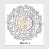 Silver & Gold Mandala シール (シート)