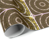 Silver Gold n Black Wrapping Paper ラッピングペーパー (ロールコーナー)
