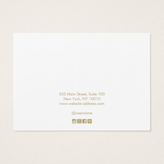 Silver Gray Ombre Script Hair Accessory Display (裏面)