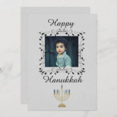 Silver Hanukkahの写真 シーズンカード (正面/裏面)