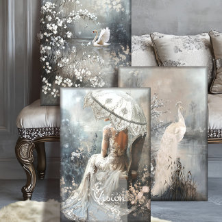 Silver Lining Romantic Heavyweight Decoupage SET ラッピングペーパーシート