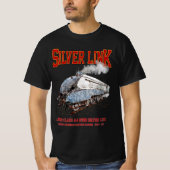 Silver Link - LNER A4形蒸気機関車2509号機 Tシャツ (正面)