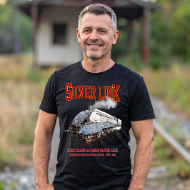 Silver Link - LNER A4形蒸気機関車2509号機 Tシャツ