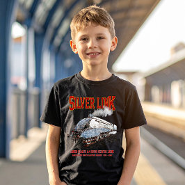 Silver Link - LNER A4形2509号蒸気機関車 Tシャツ