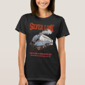 Silver Link - LNER A4形2509号蒸気機関車 Tシャツ (正面)