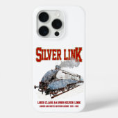 Silver Link - LNER A4形 2509号 蒸気機関車 Case-Mate iPhoneケース (裏面)