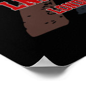 Silver Link LNER Class A4 2509 Locomotive UK flag ポスター (角)