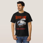 Silver Link - LNER Class A4 2509 Steam Train Loco Tシャツ (正面フル)