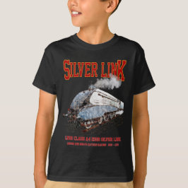 Silver Link - LNER Class A4 2509 Steam Train Loco Tシャツ