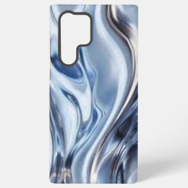 Silver Luxury  Samsung Galaxy S22 Ultraケース