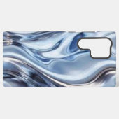 Silver Luxury  Samsung Galaxyケース (裏面横)