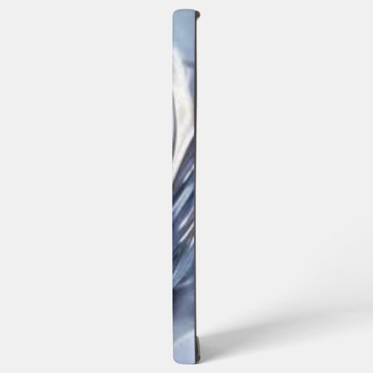 Silver Luxury  Samsung Galaxyケース (左側面)