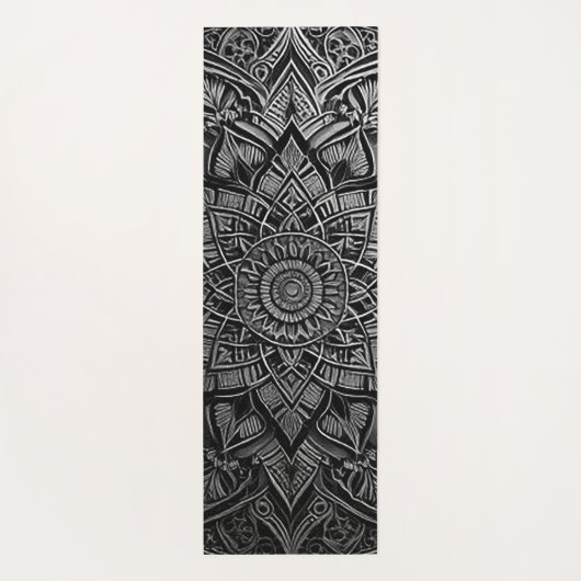 Silver Mandala Yoga Mat ヨガマット (裏面)