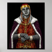 Silver Mask King Baldwin Iv Golden Mask Medieval A ポスター (正面)