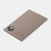 Silver Medical Caduceus - Post-it® Notes ポストイット (アングル)